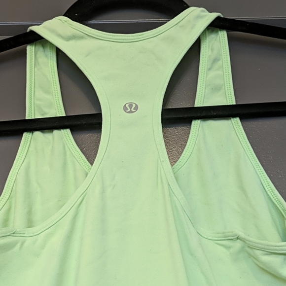 Lululemon neon green tank - Picture 2 of 2